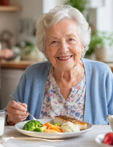 Quelle alimentation mettre en place pour les seniors de plus de 70 ans ?